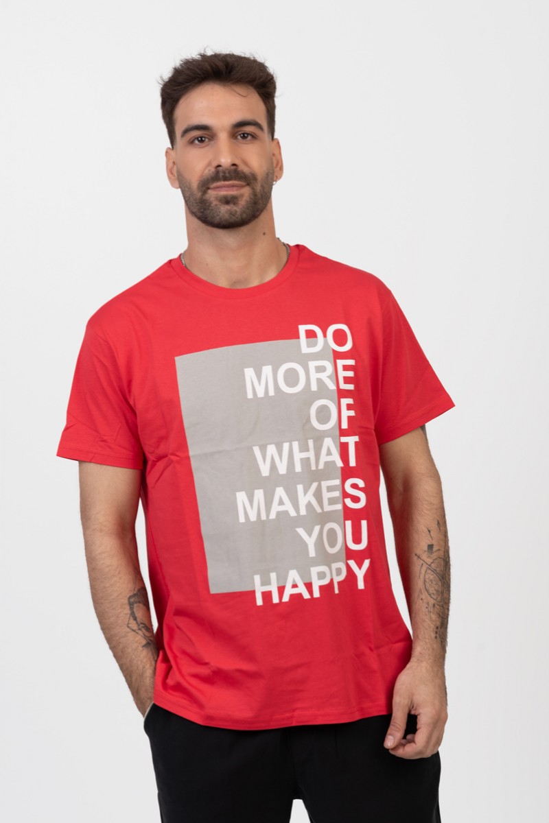 Men's T-shirt TRAX DO MORE RED