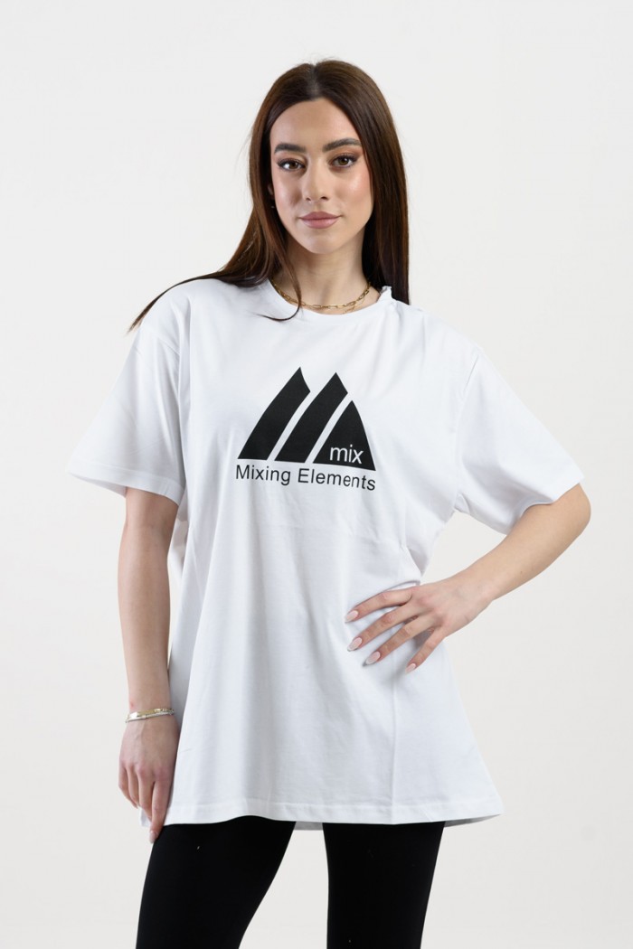 Short-sleeved blouse TRAX 47607 WHITE