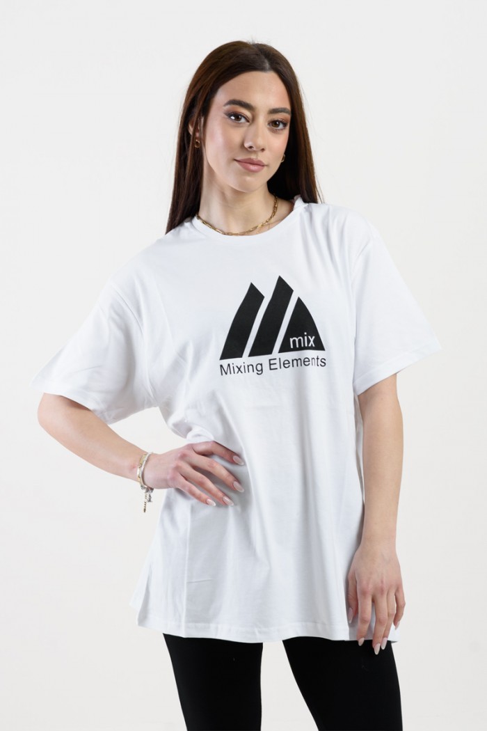 Short-sleeved blouse TRAX 47607 WHITE