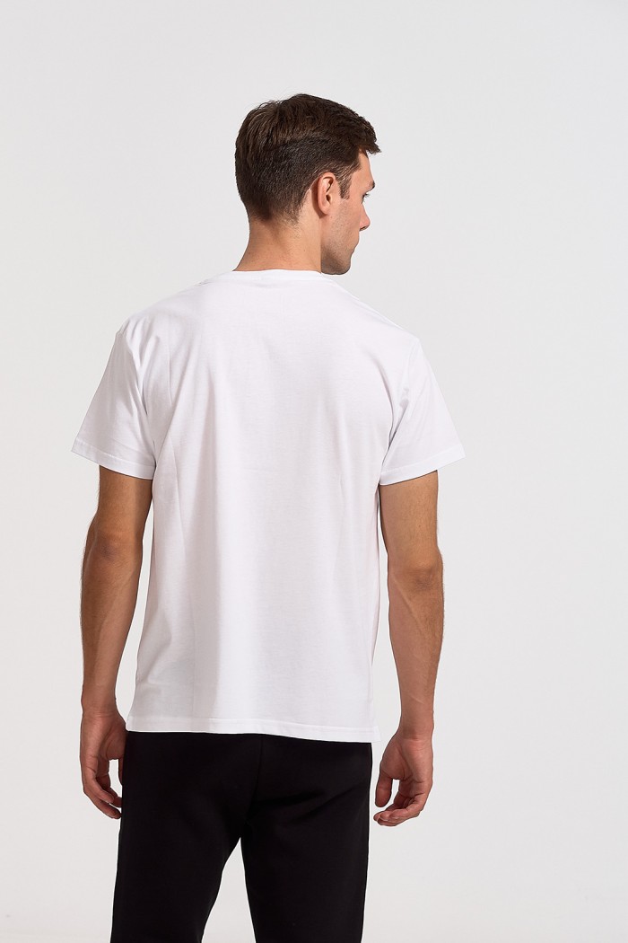 Men's T-shirt TRAX GO AWAY 43174 WHITE