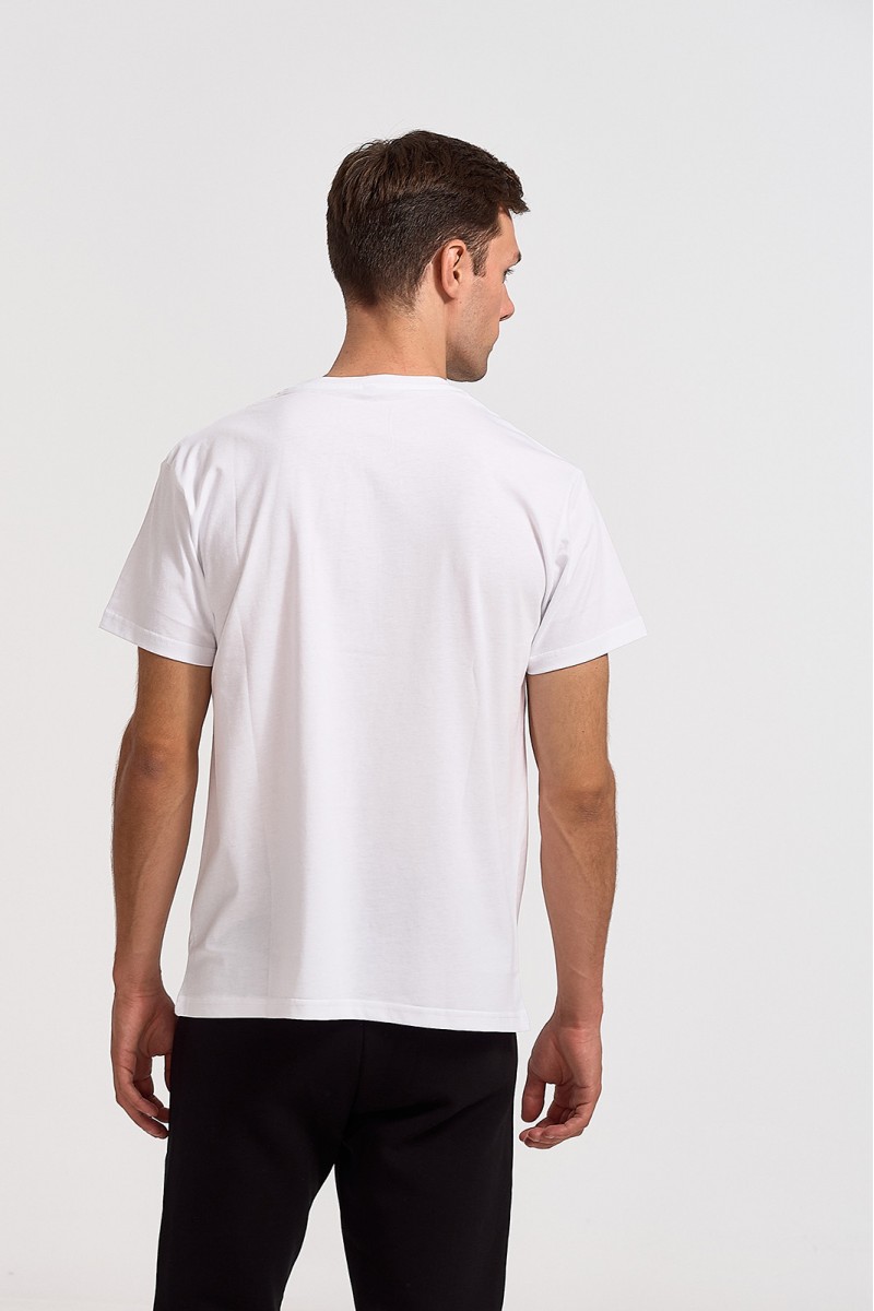 Men's T-shirt TRAX GO AWAY 43174 WHITE Men's T-shirt TRAX GO AWAY 43174 WHITE