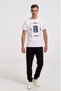Men's T-shirt TRAX GO AWAY 43174 WHITE