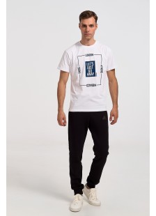 Men's T-shirt TRAX GO AWAY 43174 WHITE Men's T-shirt TRAX GO AWAY 43174 WHITE