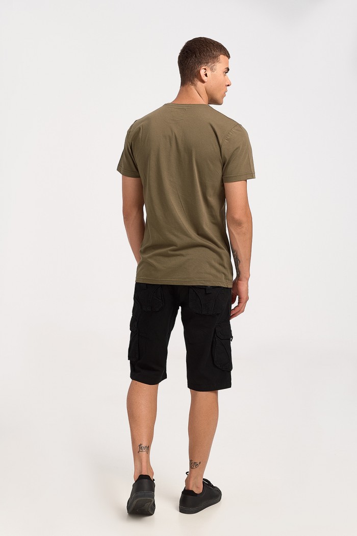 Men's T-Shirt Cotton4all VESPA HAKI