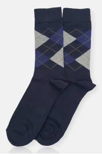 Baumwollsocken Prestige Plaid 4er Pack