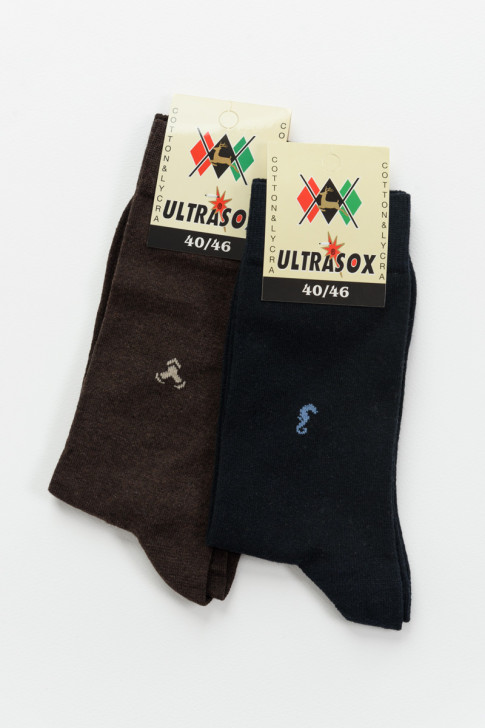 Herren ULTRASOX Socken aus Baumwolle in 3 Farben