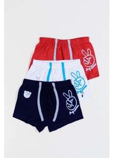Kinderunterwäsche Boxershorts für Jungen TRENDY 3er Pack Y101