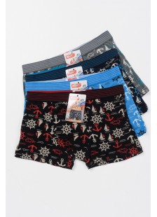 Kinder-Boxershorts UOMO 4er-Pack Combo 21024 Kinder-Boxershorts UOMO 4er-Pack Combo 21024
