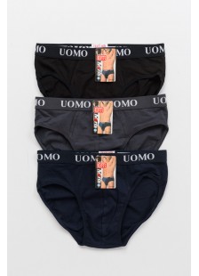 Herrenslips UOMO 3 PACK 1017