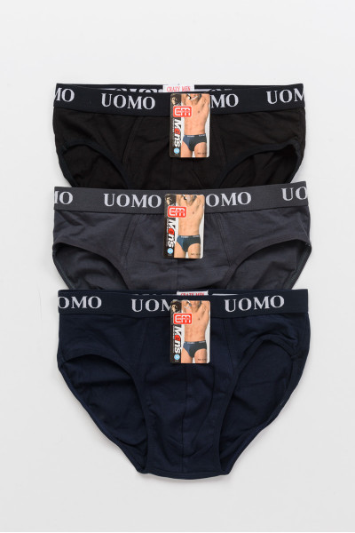 Men's briefs UOMO 3 PACK 1017