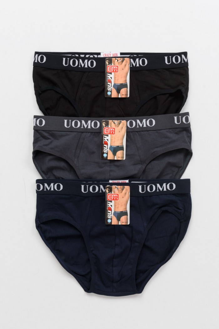 Men's briefs UOMO 3 PACK 1017