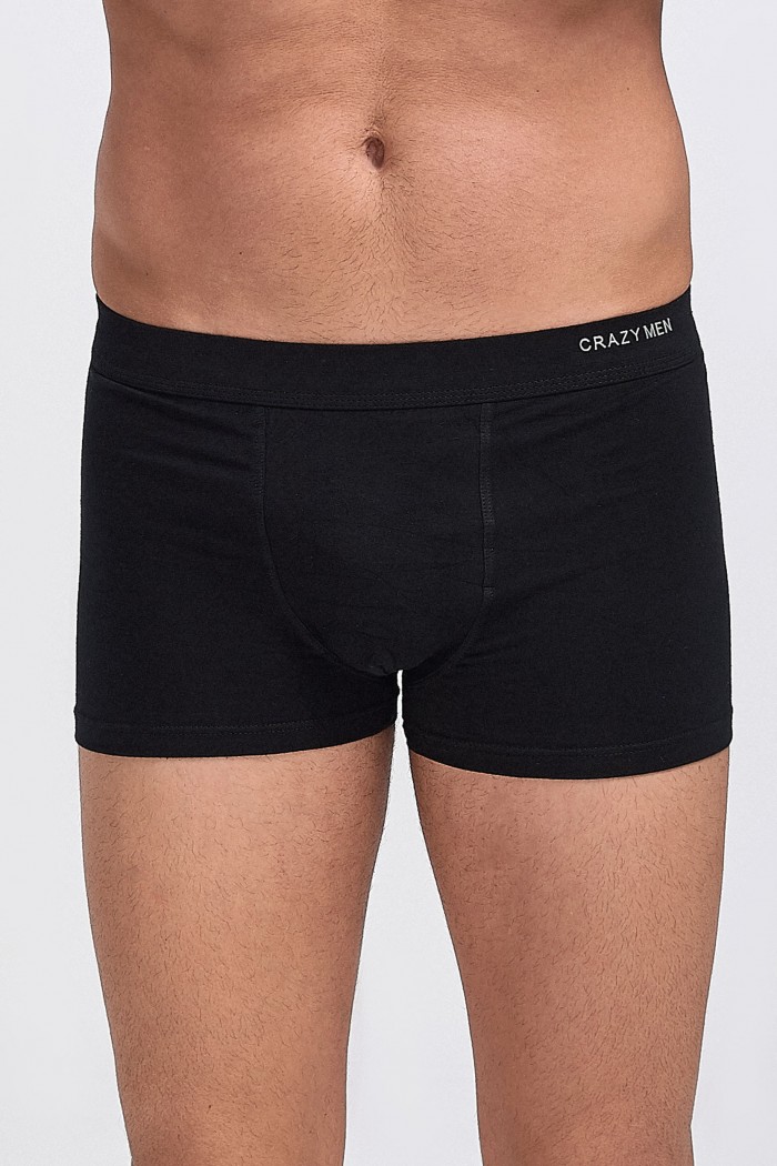 Men's Boxers CRAZY MEN Black