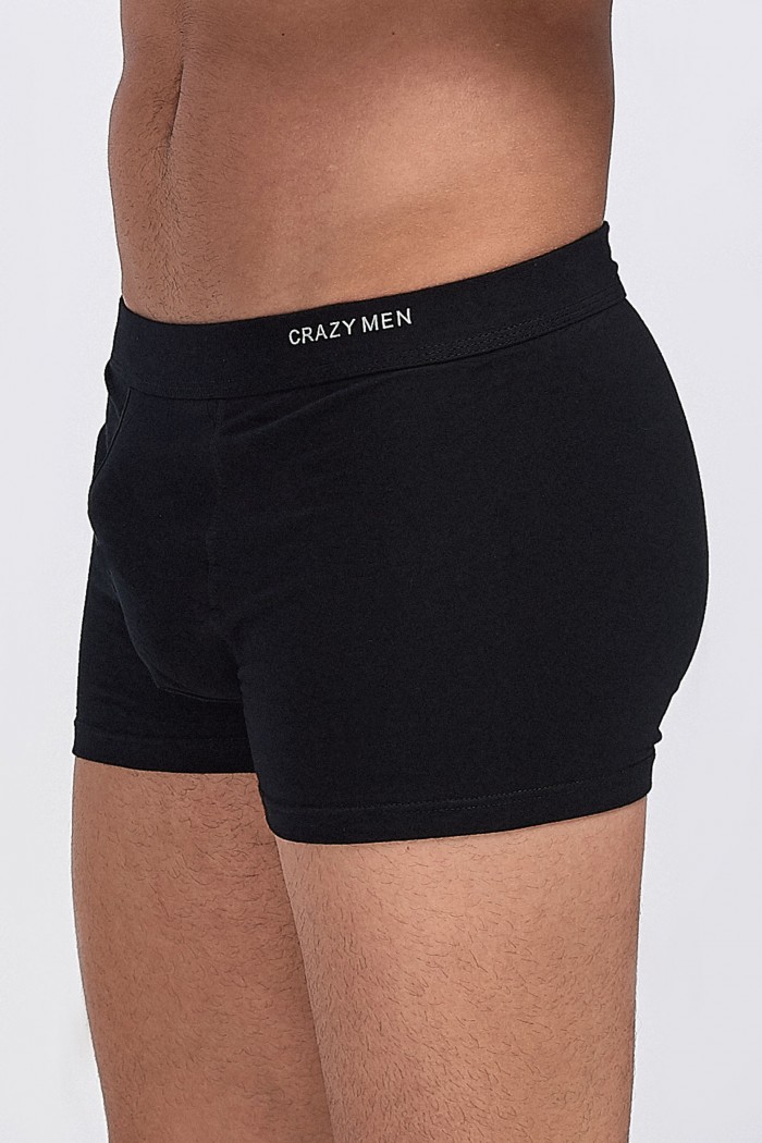 Men's Boxers CRAZY MEN Black