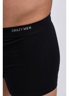Men's Boxers CRAZY MEN Black