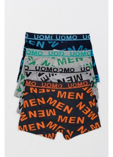 Teenager-Boxershorts UOMO Boy 4 Stück B614 Teenager-Boxershorts UOMO Boy 4 Stück B614