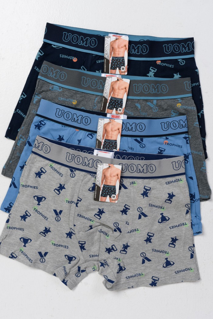 Men's underwear Boxer UOMO 4 PACK B653