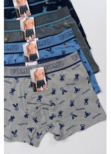Men's underwear Boxer UOMO 4 PACK B653 Men's underwear Boxer UOMO 4 PACK B653