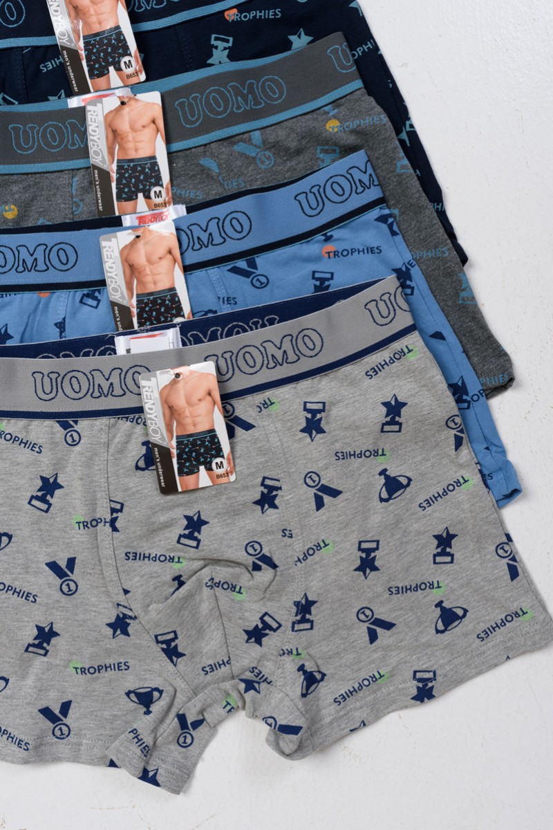 Men's underwear Boxer UOMO 4 PACK B653 Men's underwear Boxer UOMO 4 PACK B653