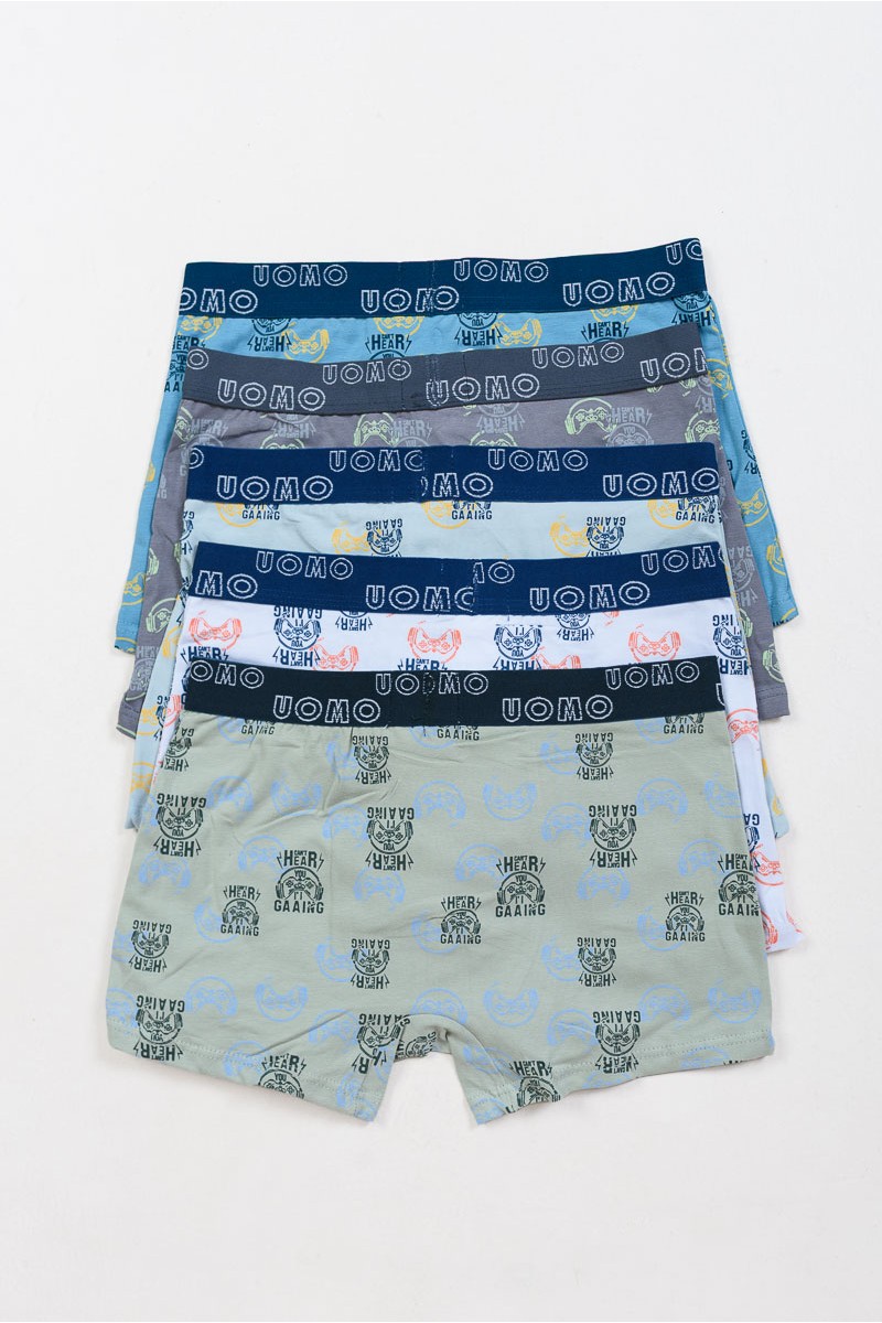 Kinder-Boxershorts UOMO 5er-Pack Combo B670