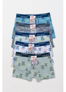 Kinder-Boxershorts UOMO 5er-Pack Combo B670