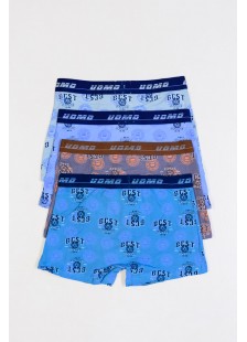 Teenager-Boxershorts UOMO Boy 4 Stück B672
