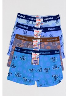 Teenager-Boxershorts UOMO Boy 4 Stück B672
