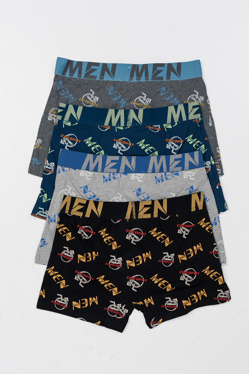 Men's underwear Boxer UOMO 4 PACK B686 Men's underwear Boxer UOMO 4 PACK B686