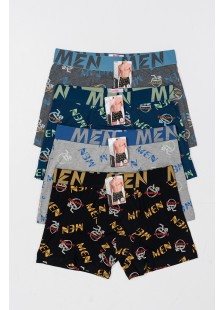 Men's underwear Boxer UOMO 4 PACK B686 Men's underwear Boxer UOMO 4 PACK B686