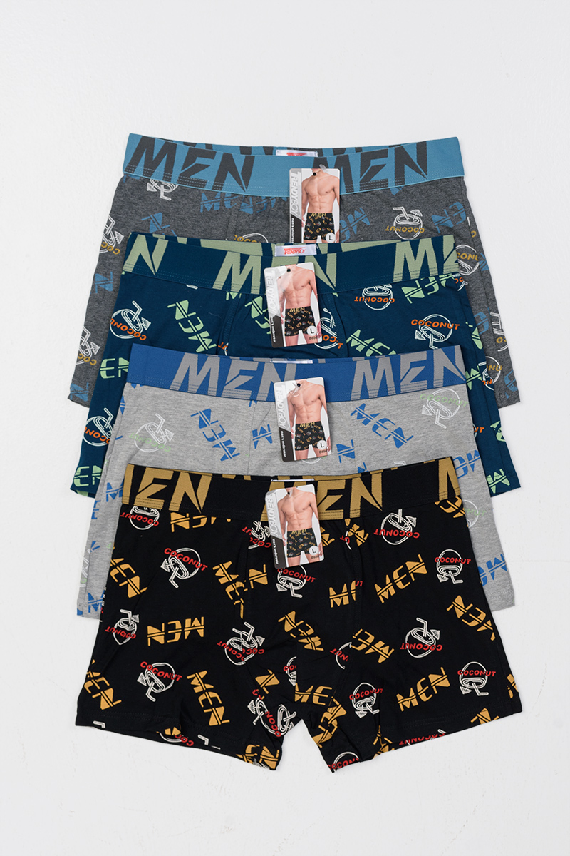 Men's underwear Boxer UOMO 4 PACK B686 Men's underwear Boxer UOMO 4 PACK B686