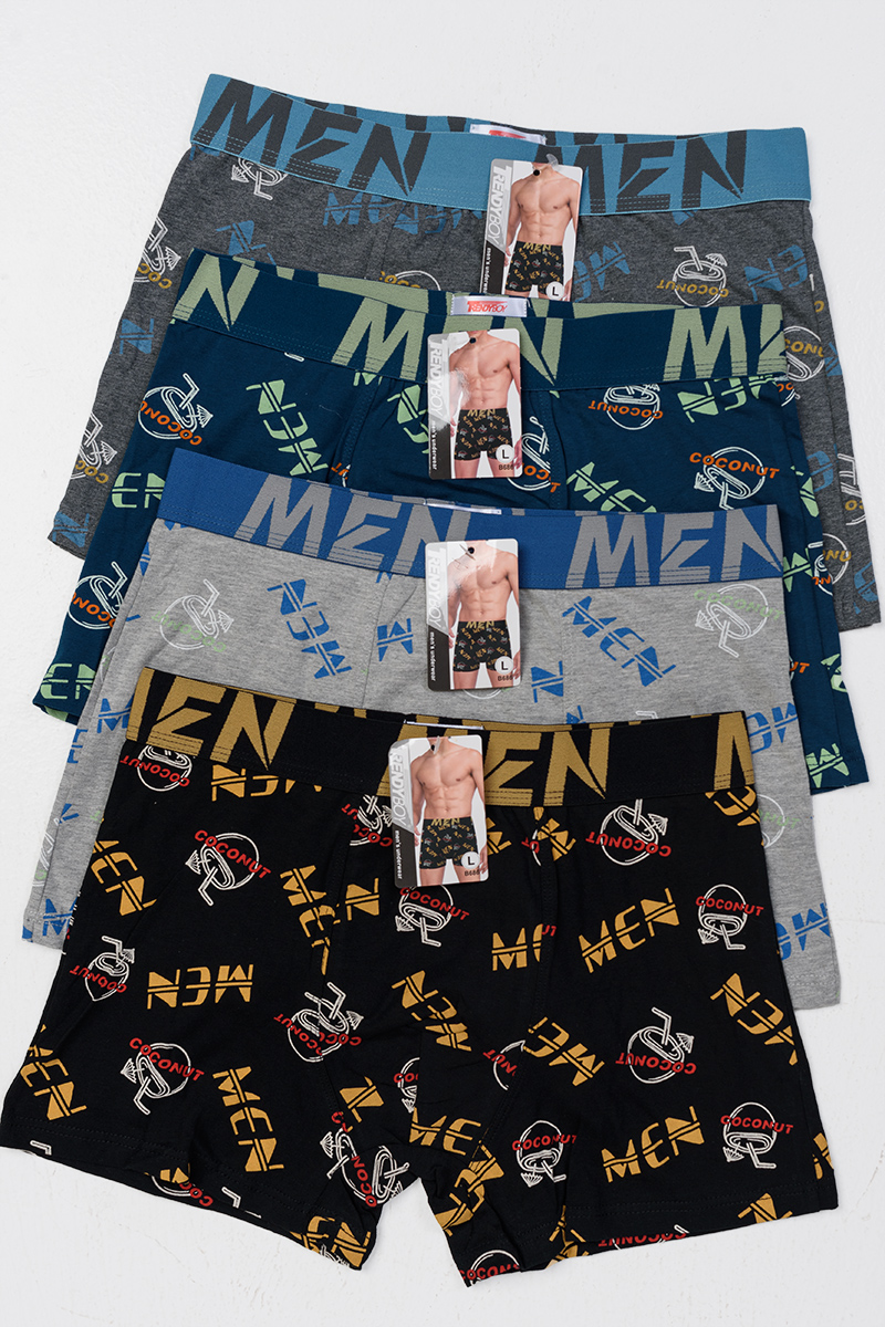 Men's underwear Boxer UOMO 4 PACK B686 Men's underwear Boxer UOMO 4 PACK B686