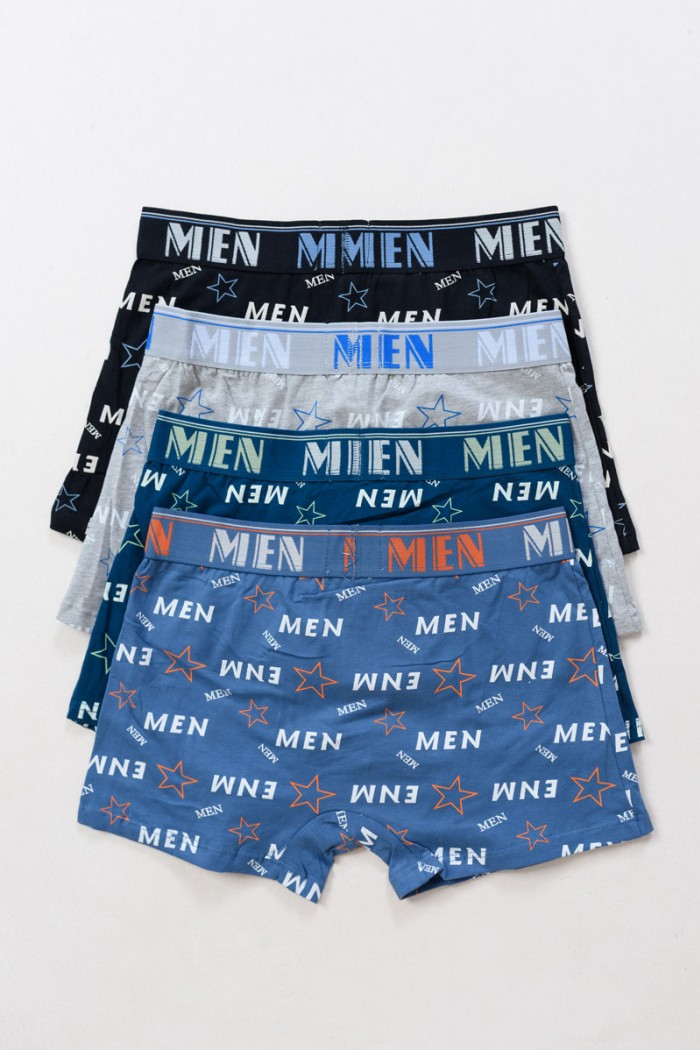 Men's underwear Boxer UOMO 4 PACK B687
