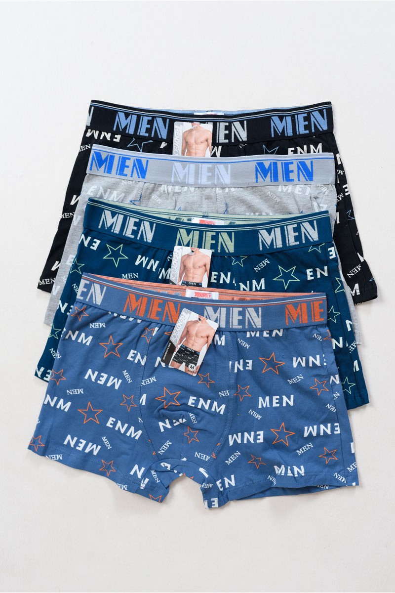 Men's underwear Boxer UOMO 4 PACK B687 Men's underwear Boxer UOMO 4 PACK B687
