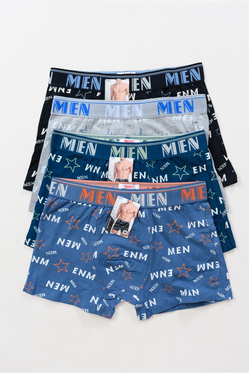 Men's underwear Boxer UOMO 4 PACK B687 Men's underwear Boxer UOMO 4 PACK B687