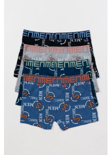Teenager-Boxershorts UOMO Boy 4 Stück B688