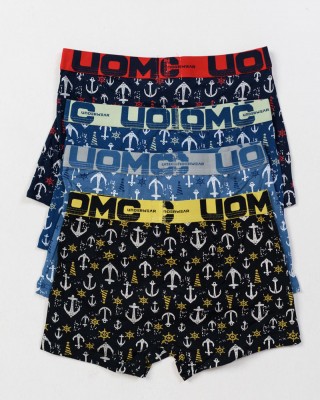 Teenager-Boxershorts UOMO Boy 4 Stück B694