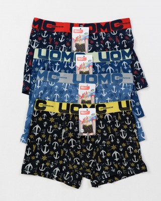 Teenager-Boxershorts UOMO Boy 4 Stück B694