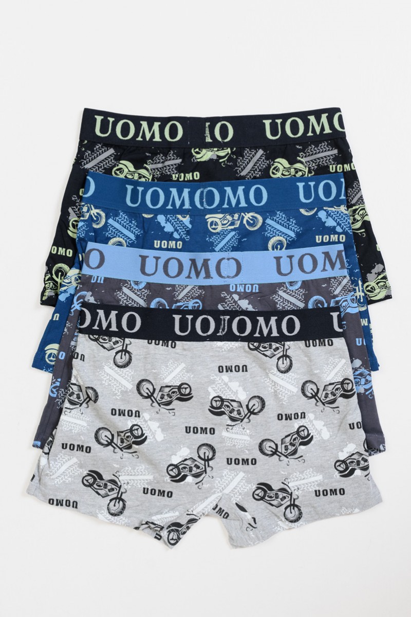 Men's underwear Boxer UOMO 4 PACK B714