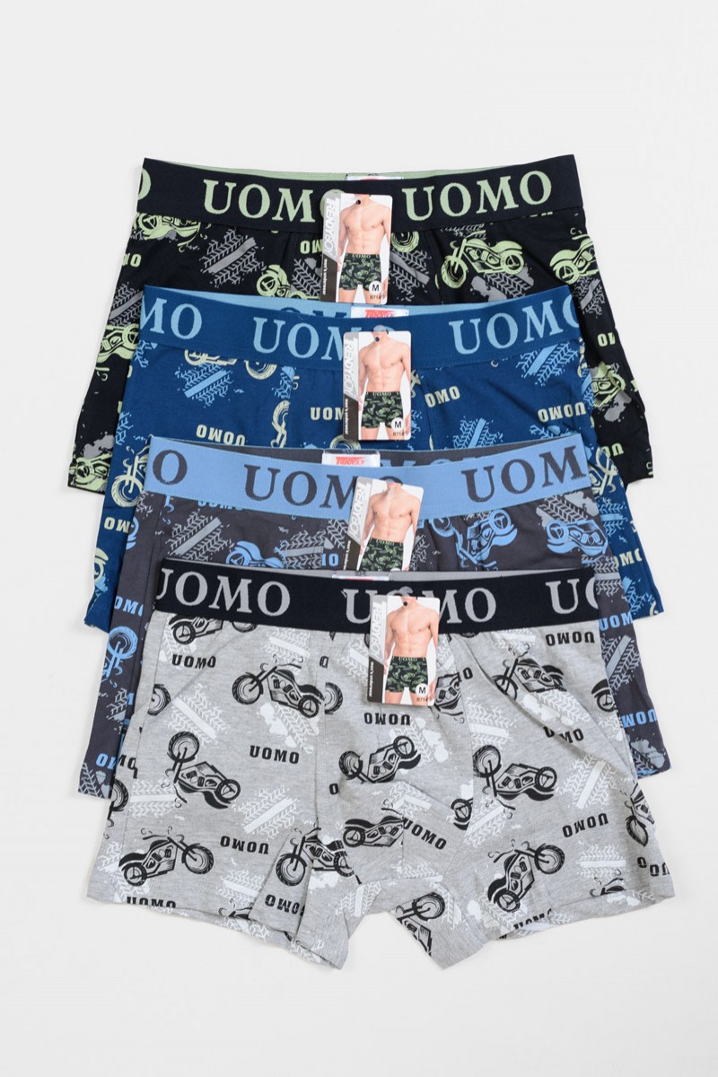 Men's underwear Boxer UOMO 4 PACK B714
