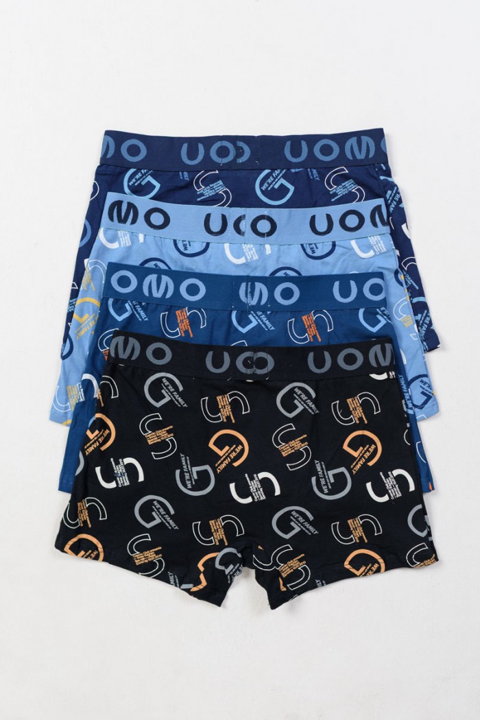 Men's underwear Boxer UOMO 4 PACK B744
