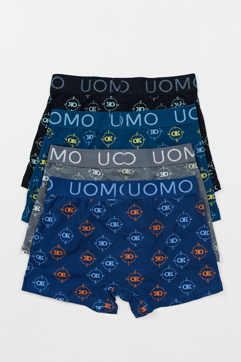 Men's underwear Boxer UOMO 4 PACK B746