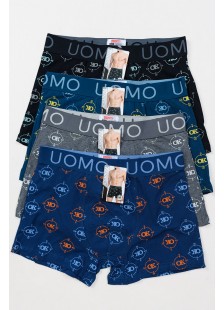 Men's underwear Boxer UOMO 4 PACK B746 Men's underwear Boxer UOMO 4 PACK B746