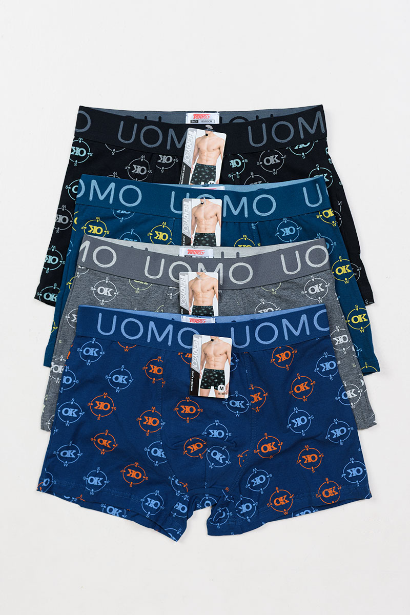 Men's underwear Boxer UOMO 4 PACK B746