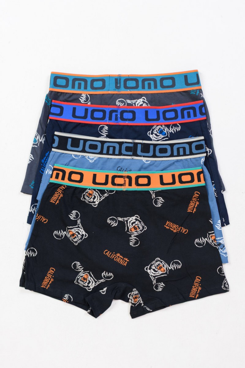 Men's underwear Boxer UOMO 4 PACK BC6708
