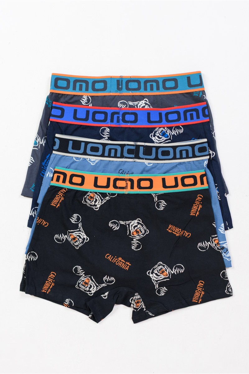 Men's underwear Boxer UOMO 4 PACK BC6708 Men's underwear Boxer UOMO 4 PACK BC6708