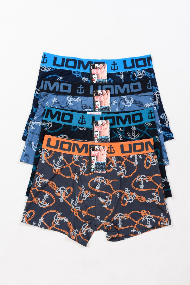 Mens underwear Boxer UOMO 4 PACK BC6709 Mens underwear Boxer UOMO 4 PACK BC6709