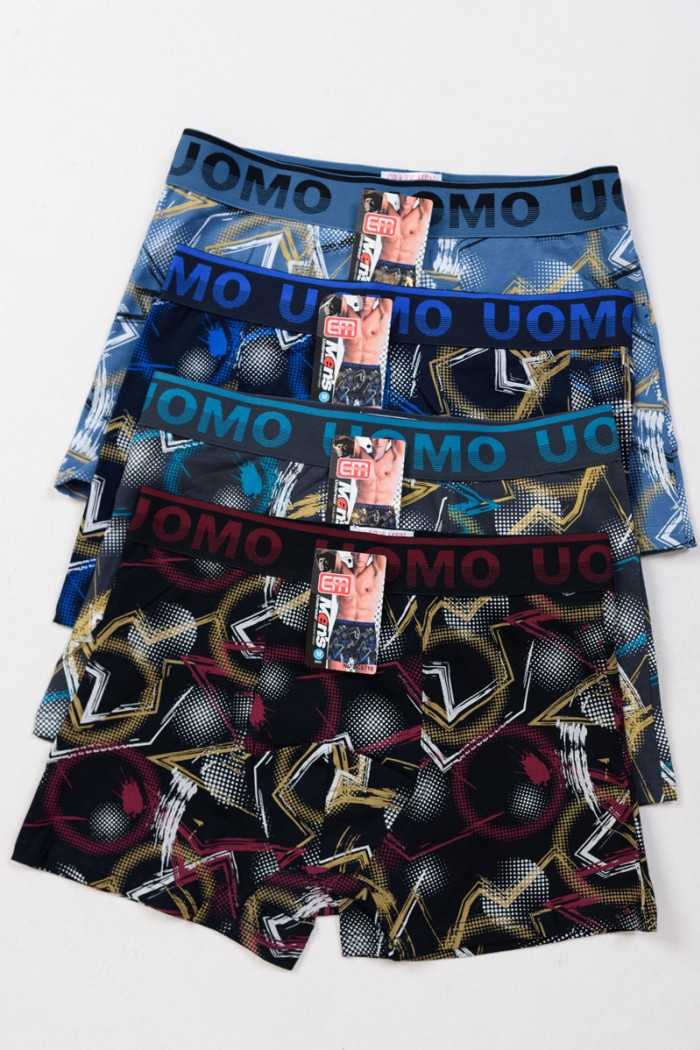 Men's underwear Boxer UOMO 4 PACK BC6710