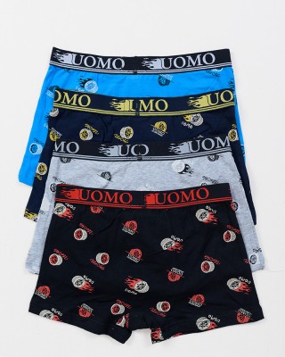 Children's boxers UOMO 4 Pack Combo F-G5041