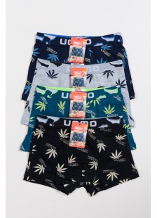 Teenager-Boxershorts UOMO Boy 4 Stück F-G5202