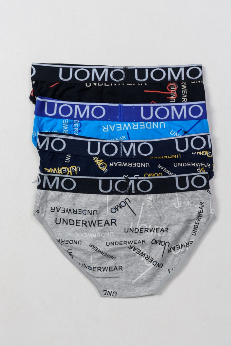 Teenager-Slips UOMO Boy 4 Stück F-G5207