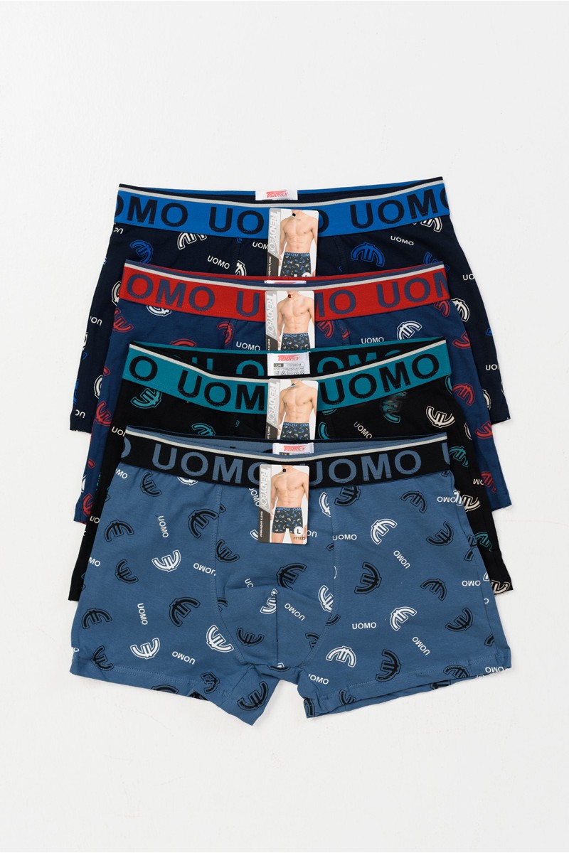 Men's underwear Boxer UOMO 4 PACK FY1822 Men's underwear Boxer UOMO 4 PACK FY1822